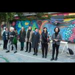 Mural by Women, Mitochondrial Wall, opening & picnic
