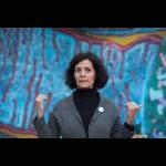 Mural by Women, Mitochondrial Wall, opening & picnic