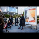 Guided tour of The Unforgettable street exhibition
