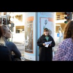 Guided tour of The Unforgettable street exhibition