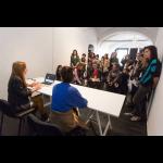 Panel discussion with the participating artists at the Zig Zag