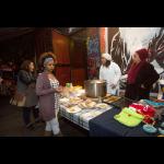 Mural by Women, Mitochondrial Wall, opening & picnic