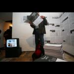 Humour Works, exhibition opening
