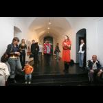 Humour Works, exhibition opening