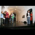 Humour Works, exhibition opening