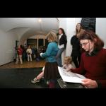 Humour Works, exhibition opening