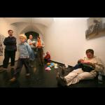 Humour Works, exhibition opening