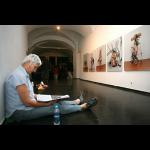 Humour Works, exhibition opening