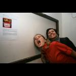 Humour Works, exhibition opening