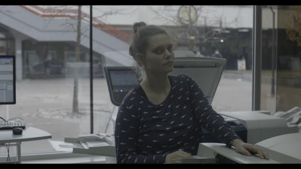 Fotografija iz filma Ljubljana–München 15:27 Katarine Morano.